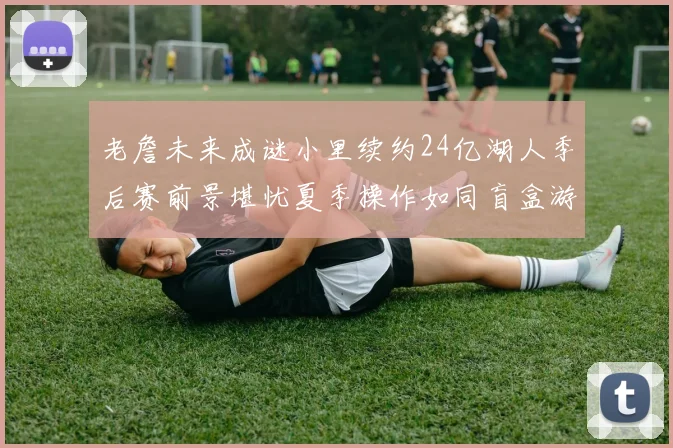 老詹未来成谜小里续约24亿湖人季后赛前景堪忧夏季操作如同盲盒游戏